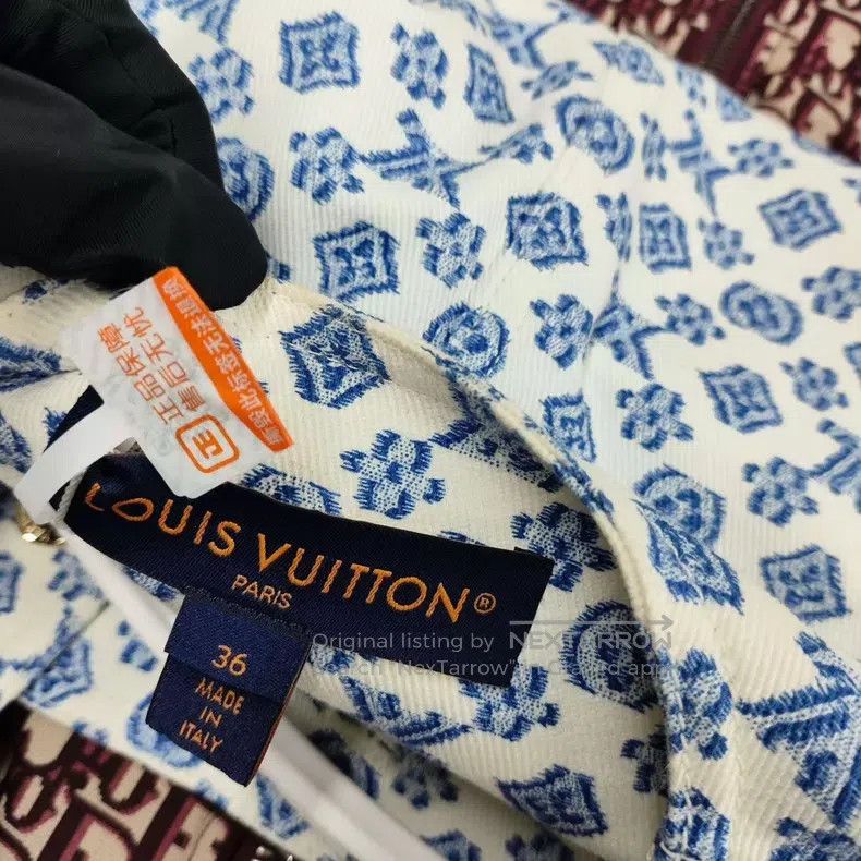 Louis Vuitton Louis Vuitton Leather label printed denim vest Size XS / US 0-2 / IT 36-38 - 3 Thumbnail
