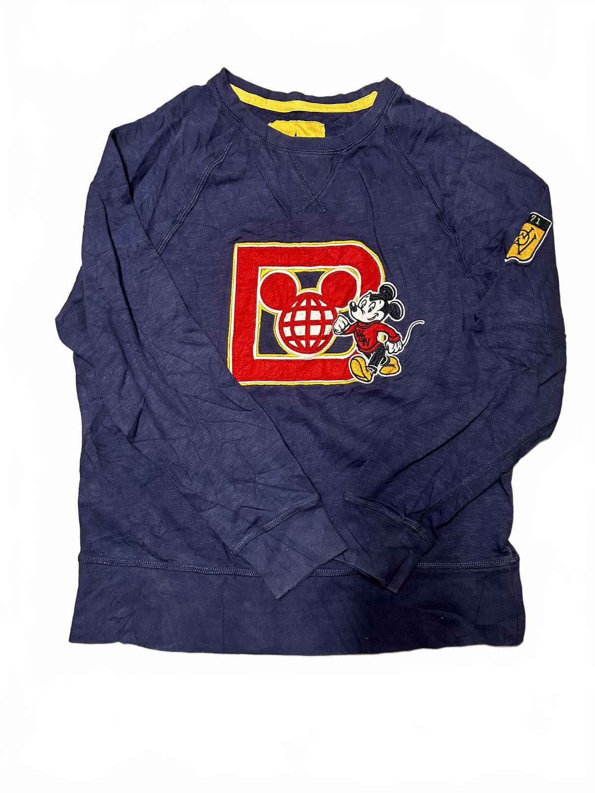 Designer Disney Parks Mickey Mouse Sweatshirt - Vintage Style Size US L / EU 52-54 / 3 - 2 Thumbnail