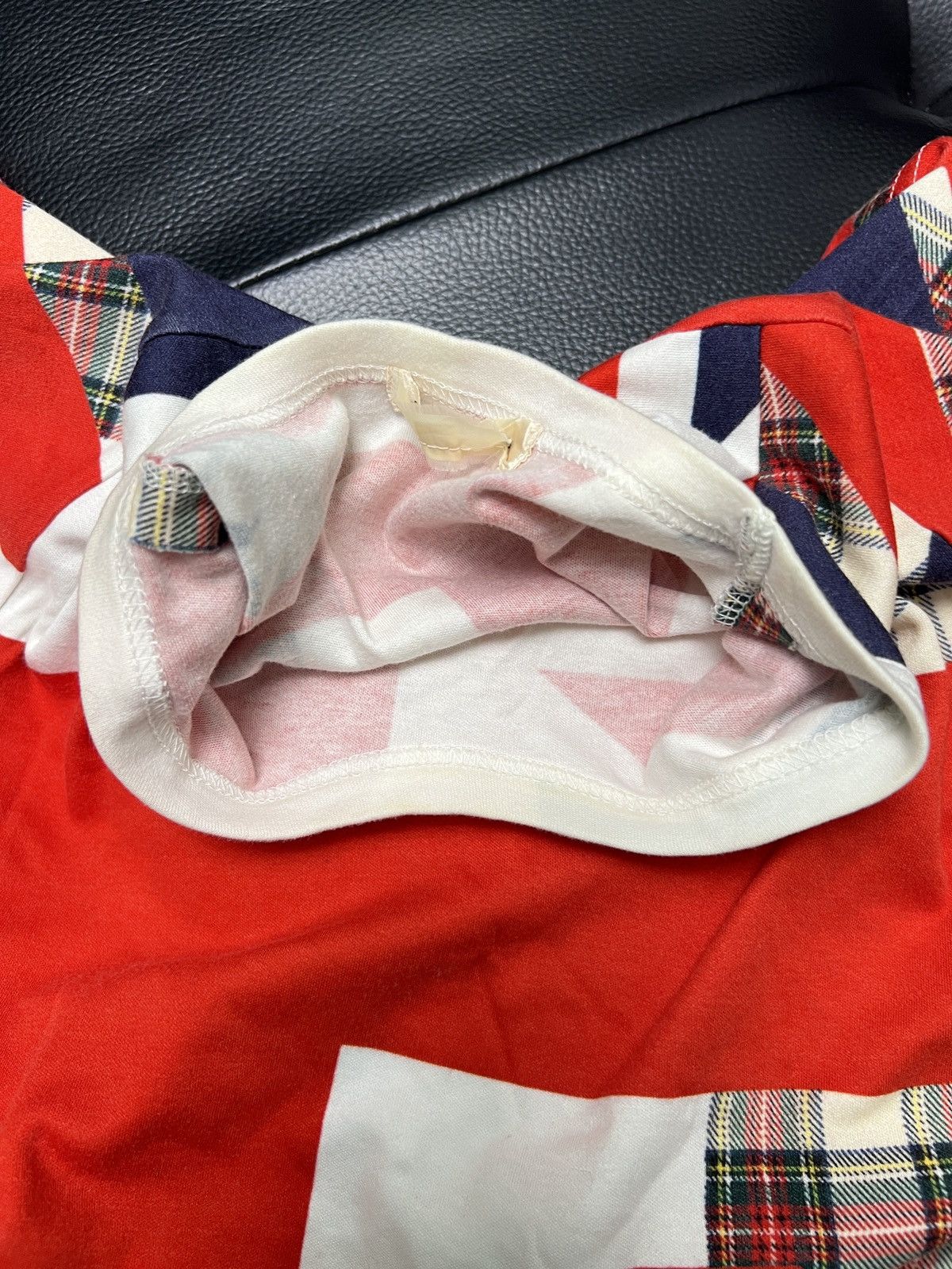 Comme des Garcons Comme des Garçons SS06 Union Jack Plaid Patchwork T-Shirt Size US S / EU 44-46 / 1 - 11 Thumbnail