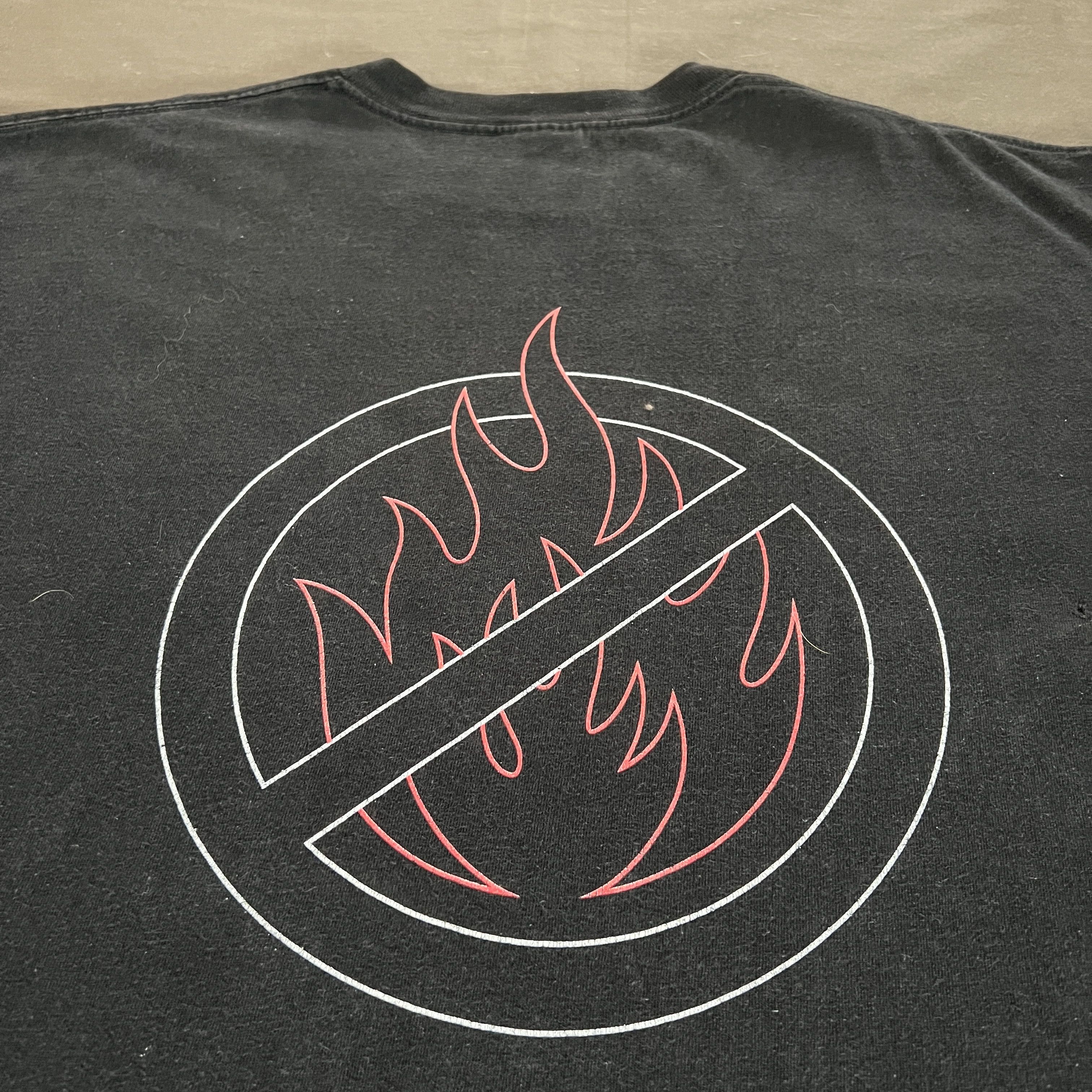 Vintage Vintage Y2K Fireproof Jesus God Bible Holy Tee XL Faded Size US XL / EU 56 / 4 - 6 Thumbnail
