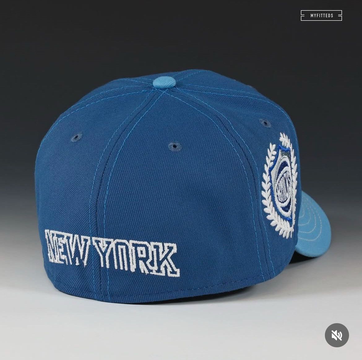 MyFitteds 7 1/4 NEW YORK KNiCKS BLUEPRiNT NYK 5950 FiTTED CAP Size ONE SIZE - 2 Thumbnail