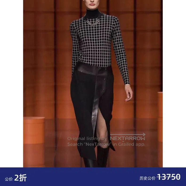 Hermes Hermes Black women's knitwear Size XS / US 0-2 / IT 36-38 - 1 Thumbnail