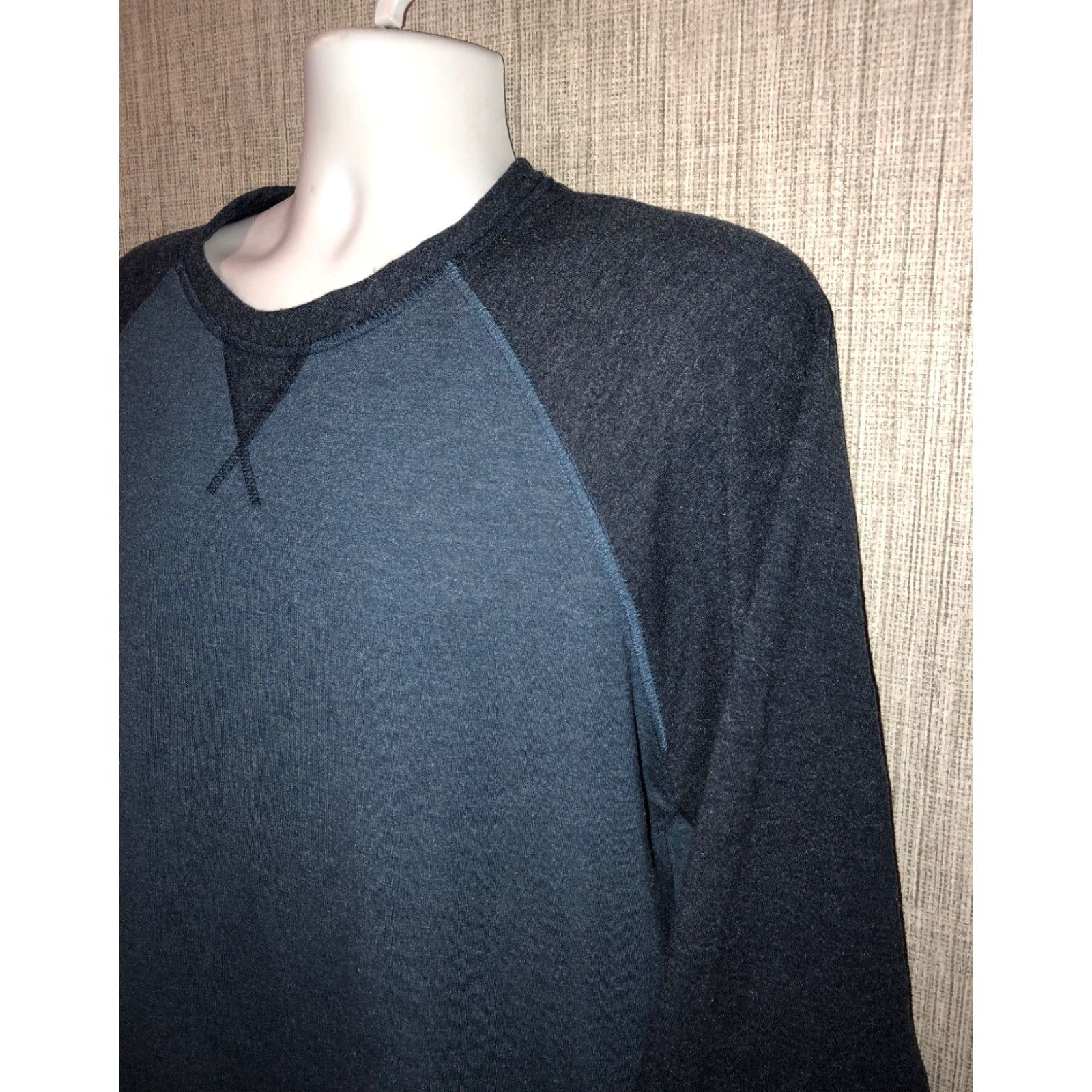 Orvis Orvis Mens Blue Crewneck Sweater Rayon/Polyester Size L Size US L / EU 52-54 / 3 - 2 Thumbnail