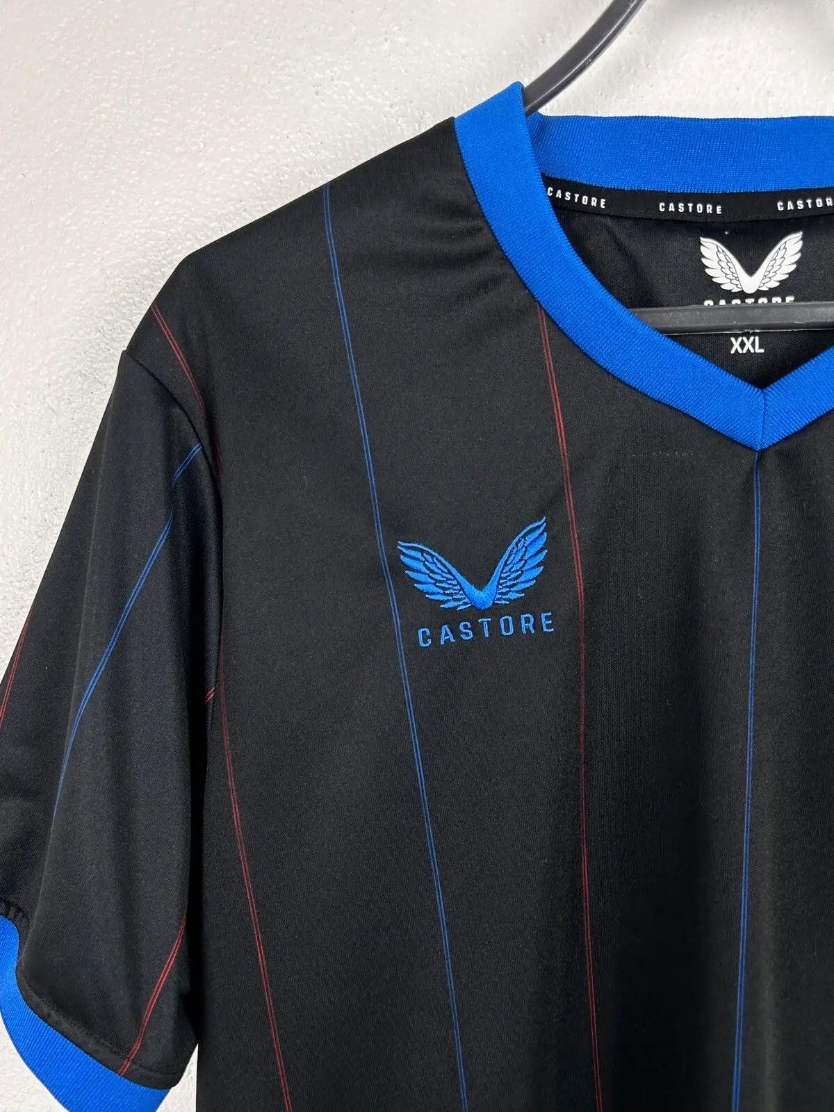 Other Castore Glasgow Rangers 2022/23 Fourth Kit Soccer Jersey Size US XXL / EU 58 / 5 - 3 Thumbnail