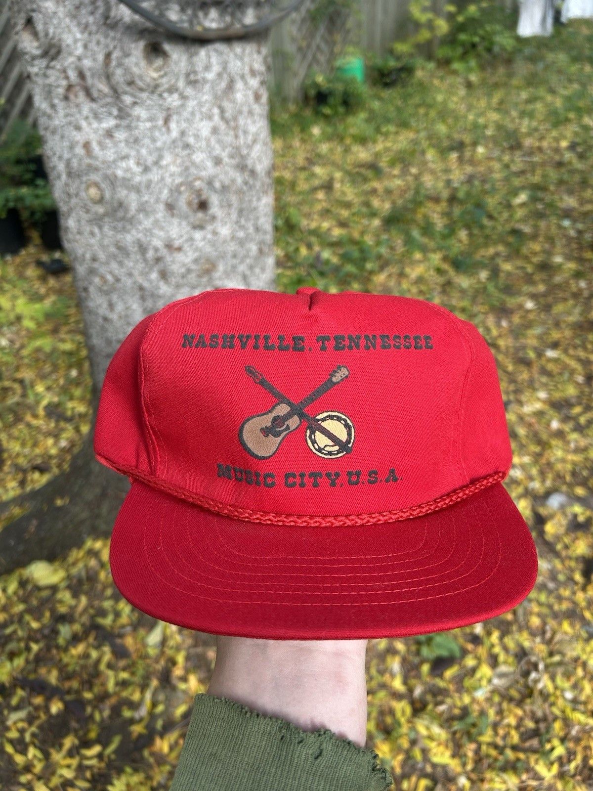 Vintage Vintage snapback hat Nashville Tennessee music city USA made Size ONE SIZE - 2 Thumbnail