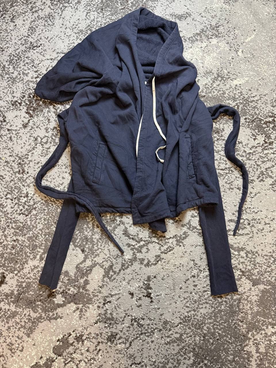 Rick Owens Drkshdw Rick Owens Olmar & Mirta Black Wash Mountain Wizard Hoodie Size US M / EU 48-50 / 2 - 1 Thumbnail