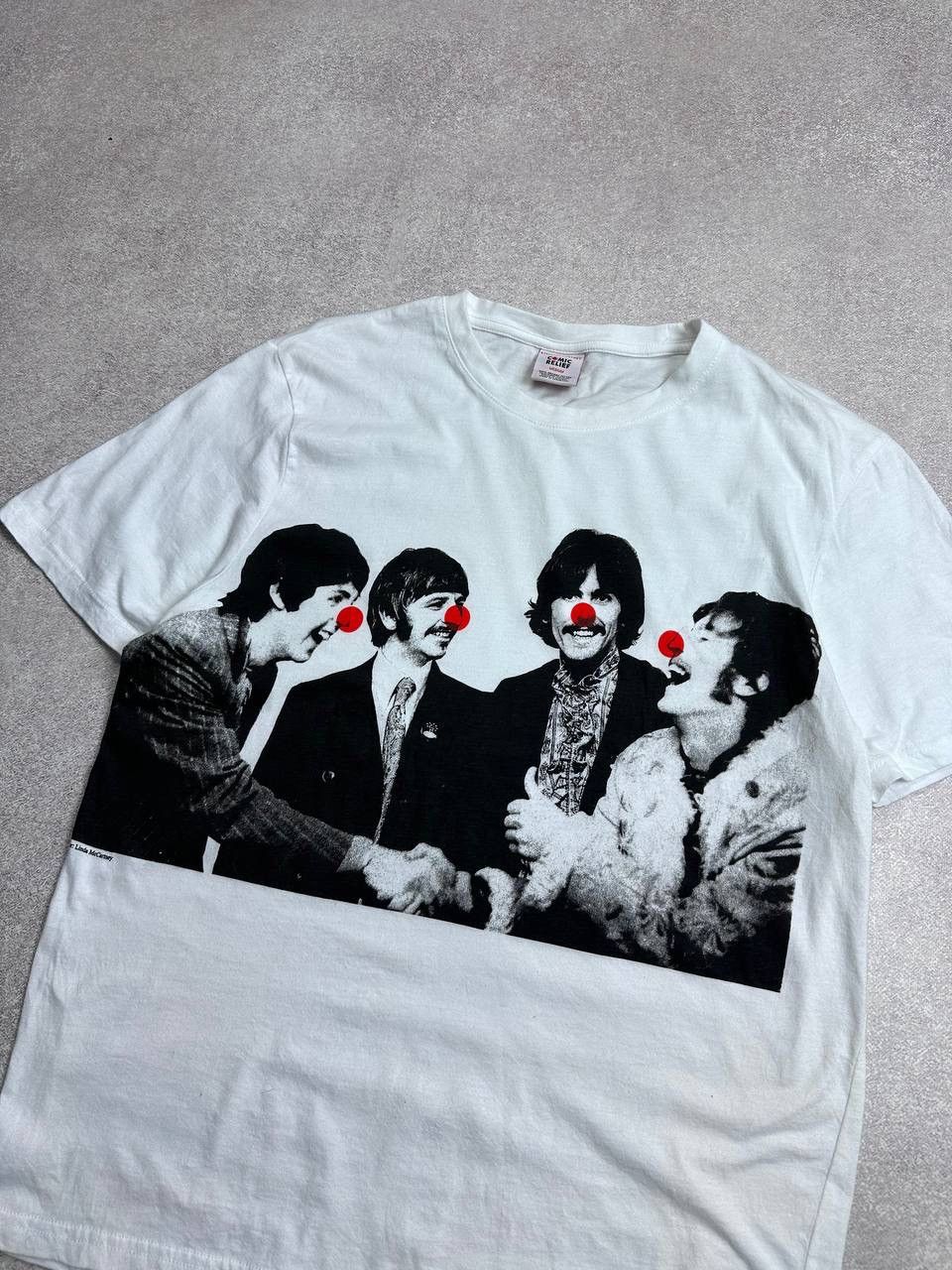 Stella McCartney Vintage Stella McCartney Comic Relief Boxy T-shirt M Size US M / EU 48-50 / 2 - 2 Thumbnail