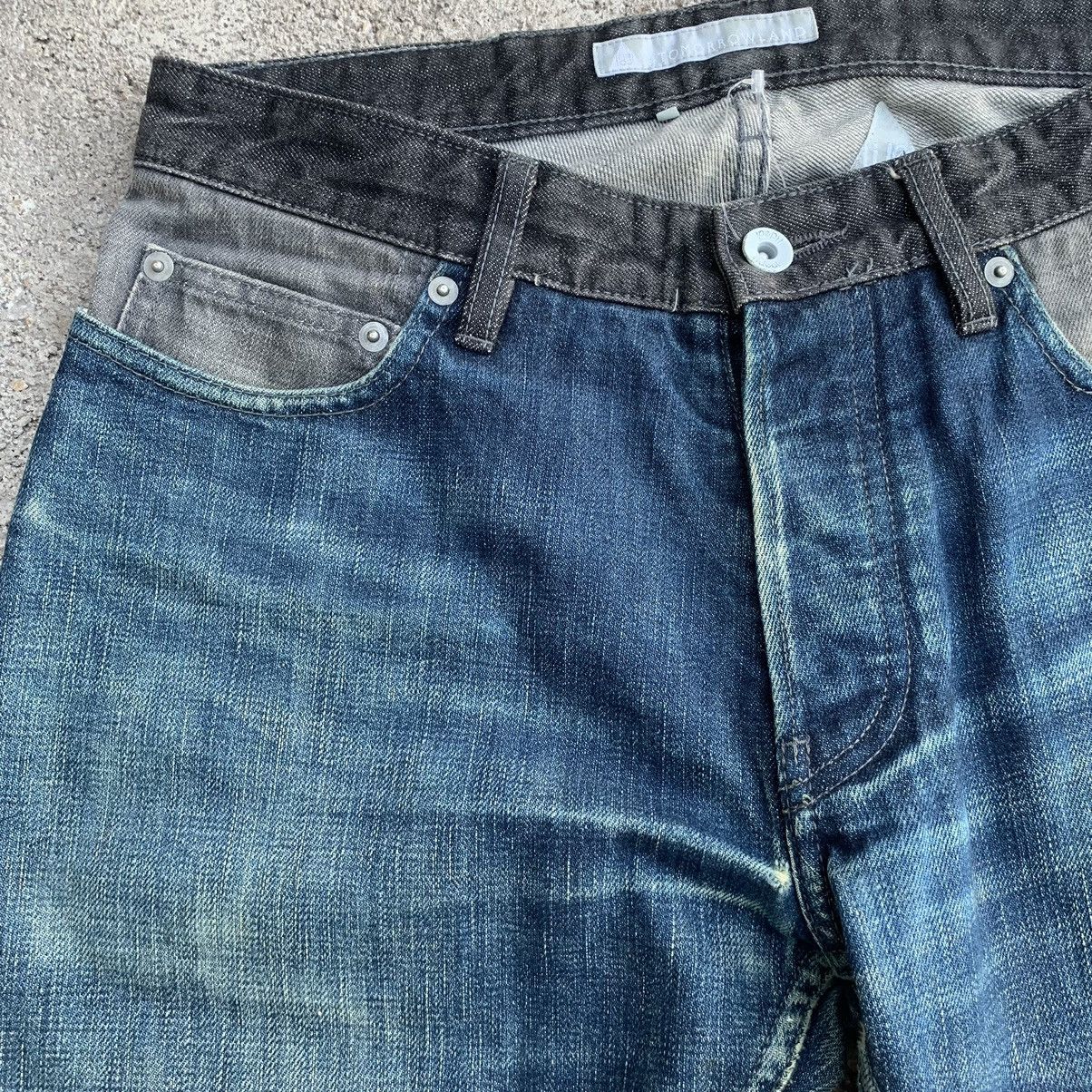 Tomorrowland Vintage Japan Tomorrowland Two Tone Jeans Denim W30 Size US 30 / EU 46 - 5 Thumbnail
