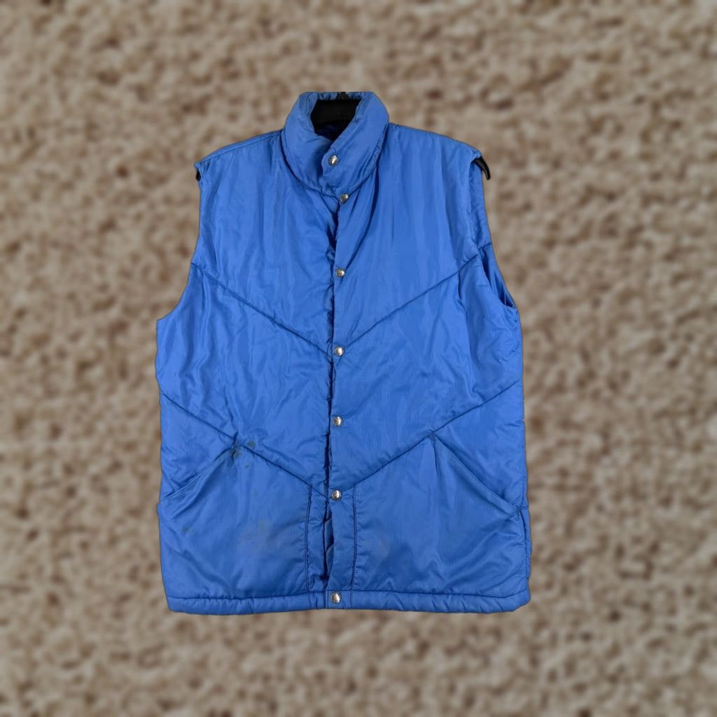 The North Face VINTAGE The North Face Vest Mens XL Blue 100% Polyester Pockets Read Size US XL / EU 56 / 4 - 1 Thumbnail