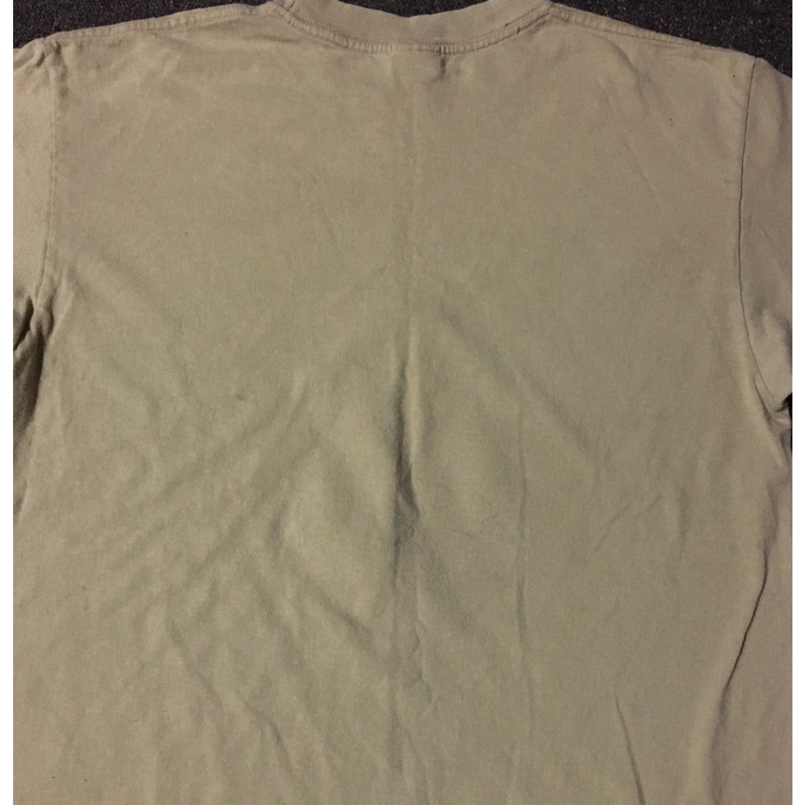 Vintage VINTAGE Yazbek The Fat Mermaid Mexico Shirt L Beige Short Sleeve Mermaid Humor 90s Grunge Beach Funny Joke T-Shirt Mens Size US L / EU 52-54 / 3 - 6 Thumbnail