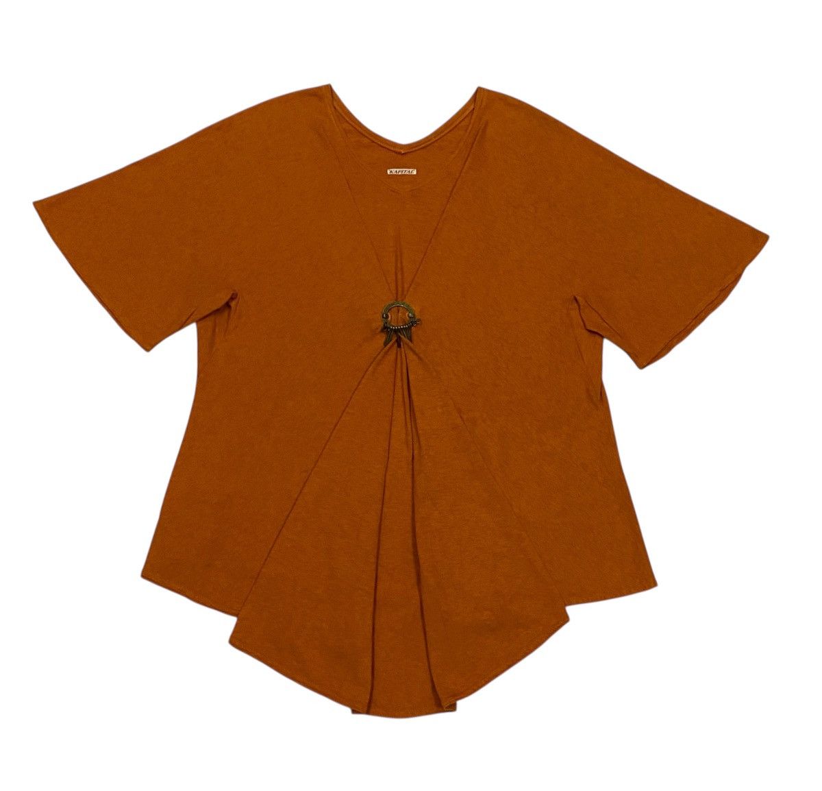 Kapital Kapital Layered Crewneck Short Sleeved Shirt Size M / US 6-8 / IT 42-44 - 3 Thumbnail