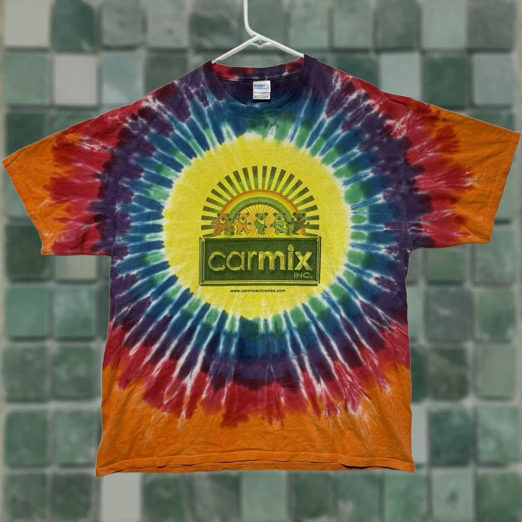 Port & Company Port & Company Tie Dye T-Shirt Sz XL Men Crew Neck Multicolor 2010-2019 Grateful Dead Collaboration Hippie Band Shirt Size XL Mens Size US XL / EU 56 / 4 - 1 Thumbnail
