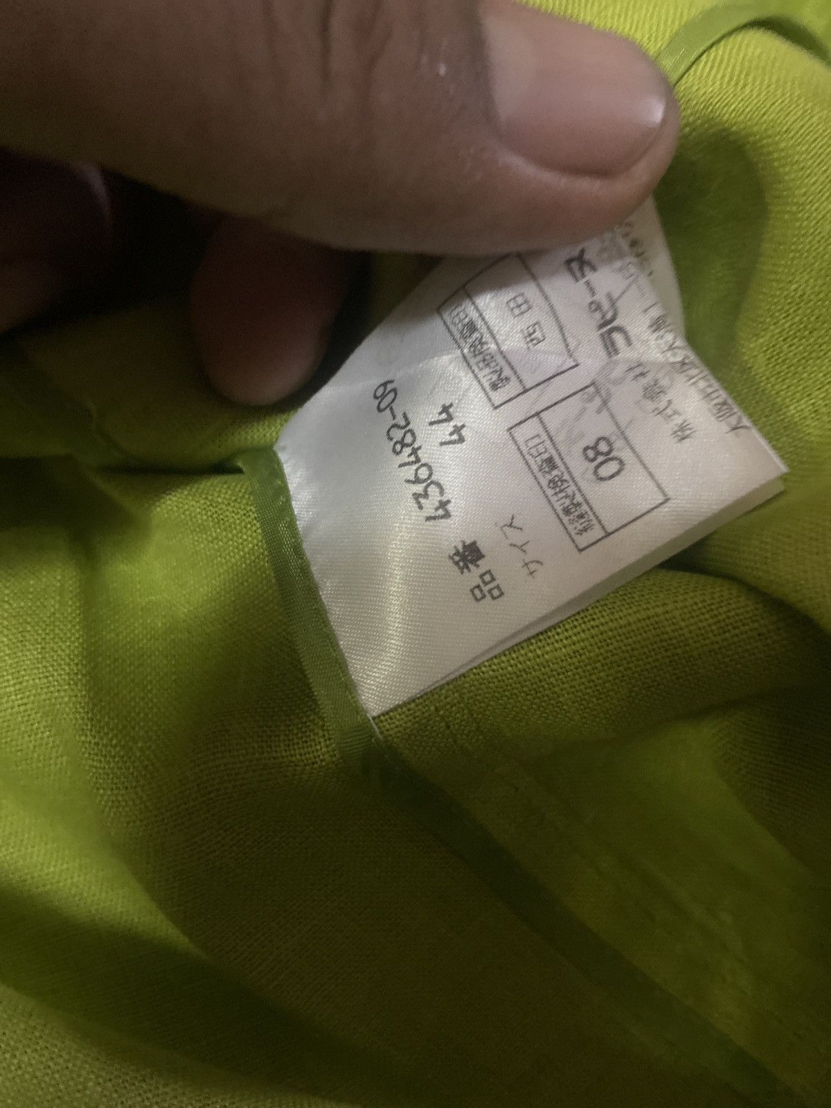 Givenchy 👘SALE👘GLAMOUR BY GIVENCHY LINEN FABRIC MADE IN JAPAN Size M / US 6-8 / IT 42-44 - 8 Thumbnail