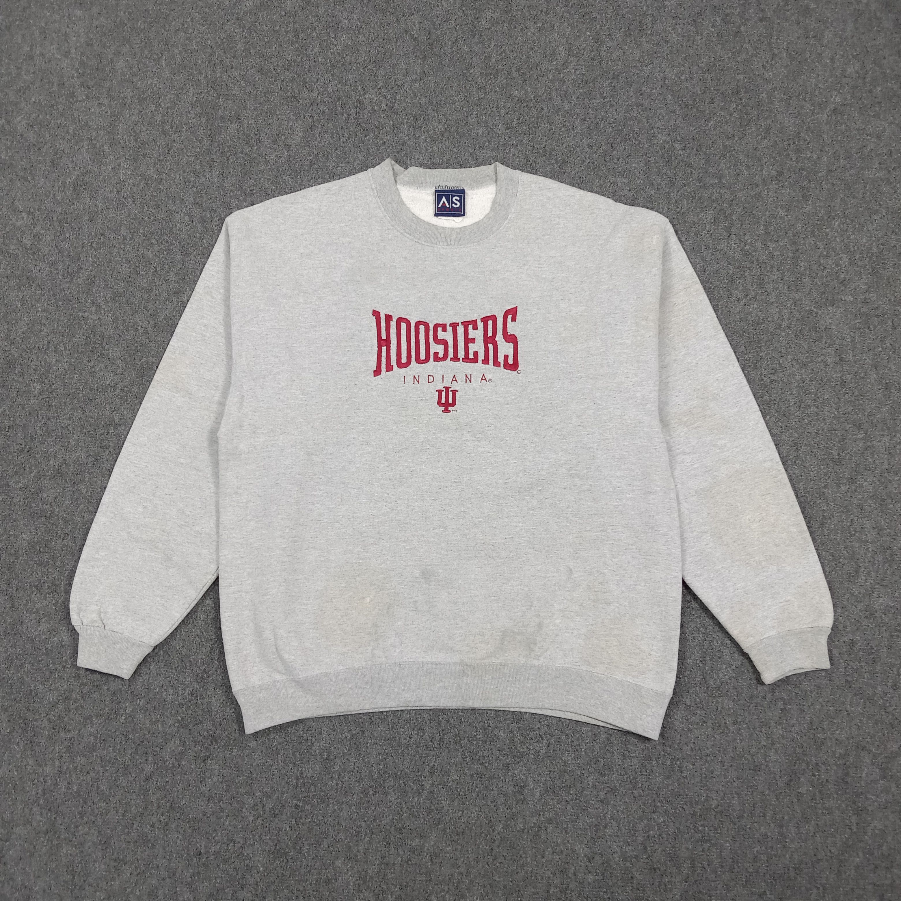 Vintage Hoosiers Indiana Sport Style Sweatshirt C286N9 Size US L / EU 52-54 / 3 - 1 Thumbnail
