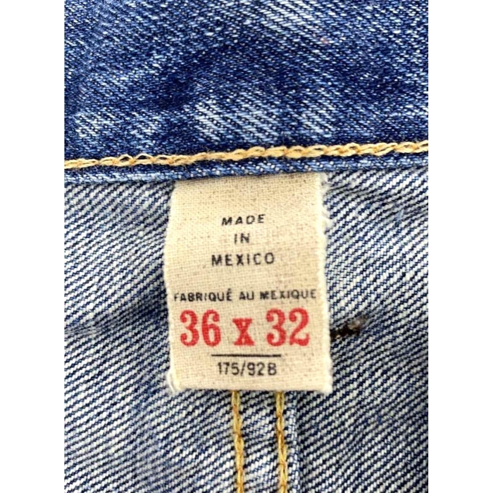 Ralph Lauren RRL Ralph Lauren Slim Narrow Jeans Size 36×32 Indigo Cotton Men Jeans Slim Straight 32in Inseam Mens Size US 36 / EU 52 - 5 Thumbnail