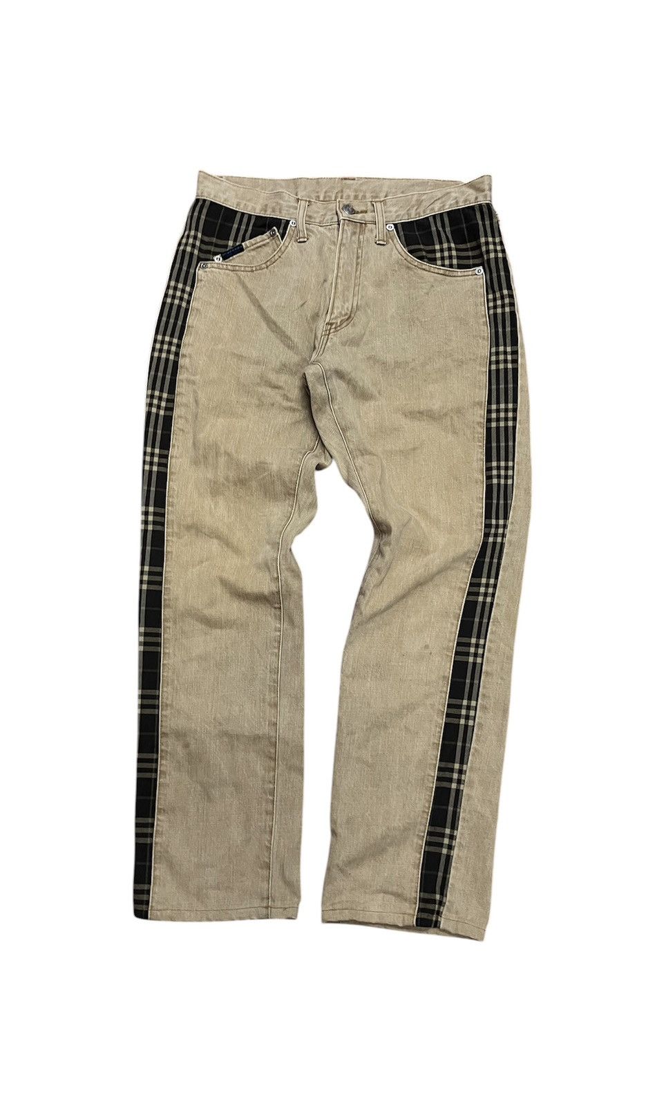 Burberry BURBERRY BLUE LEBEL DENIM PANTS Size US 30 / EU 46 - 1 Thumbnail