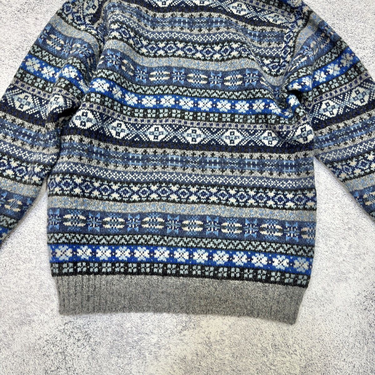 Jamiesons Of Shetland Jamieson’s Of Shetland Pure New Wool Zip Hoodie M size 48 Size US M / EU 48-50 / 2 - 12 Thumbnail