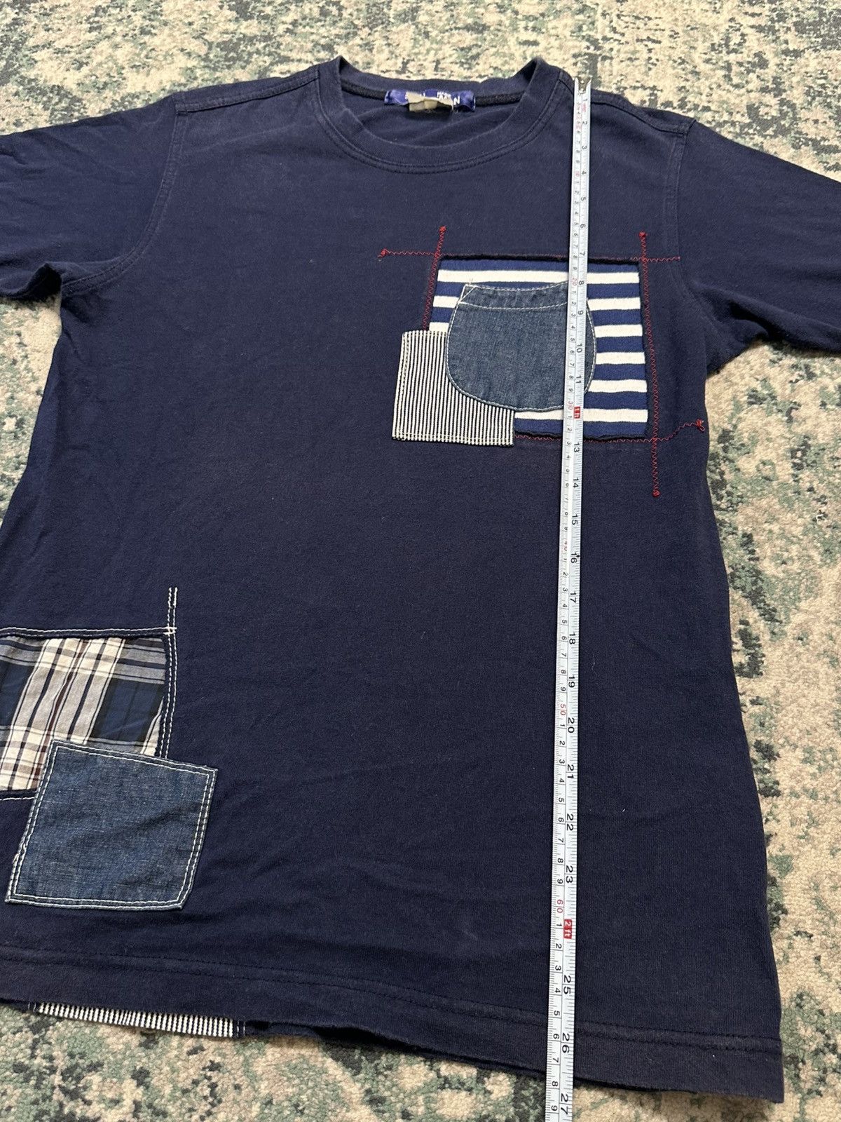 SS12 Comme des Garçons x Junya Watanabe Denim Patchwork