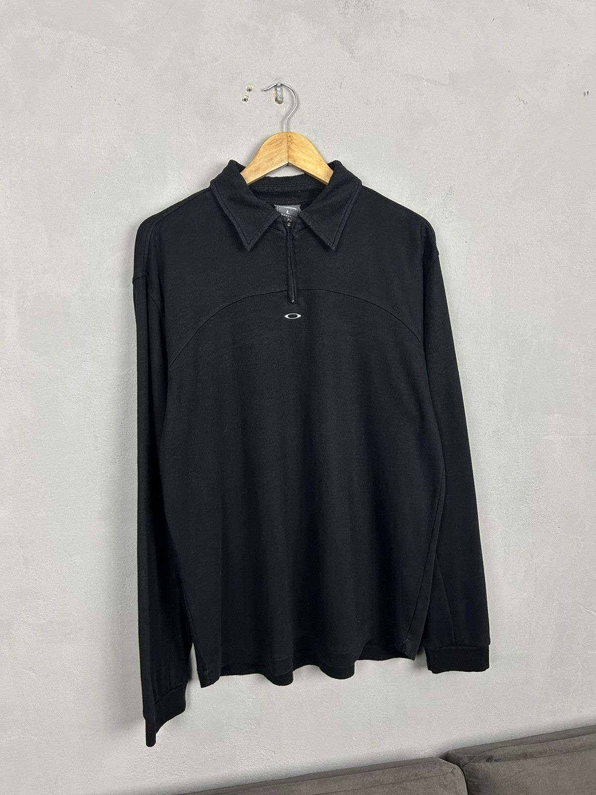 Oakley Vintage Oakley centre logo 1/3 zip sweatshirt Size US L / EU 52-54 / 3 - 2 Thumbnail