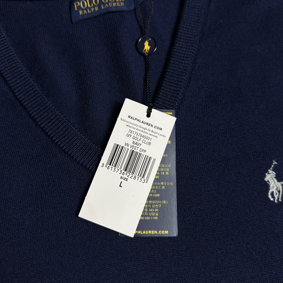 Golf Wang × Polo Ralph Lauren × Ralph Lauren Polo Golf Ralph Lauren Wool Vest New Check Size L Size US L / EU 52-54 / 3 - 4 Thumbnail