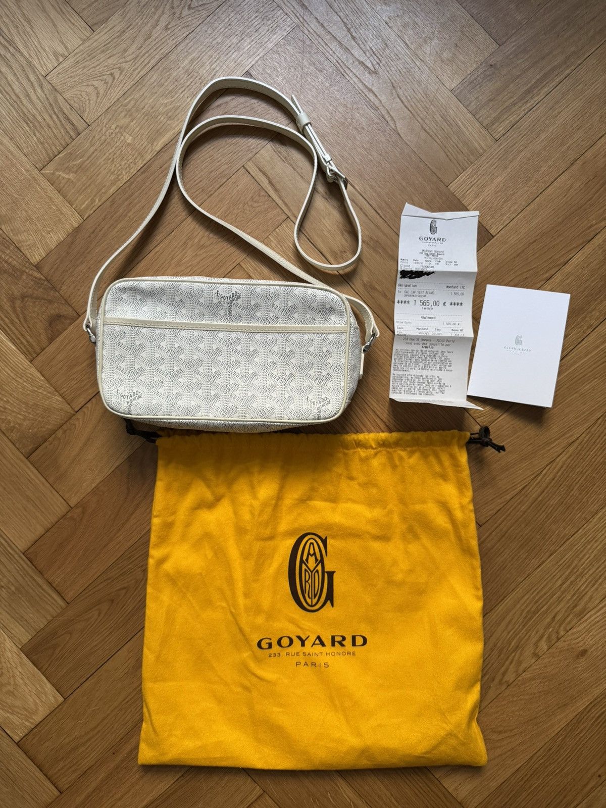 Goyard Goyard cap vert crossbody bag white Size ONE SIZE - 15 Thumbnail