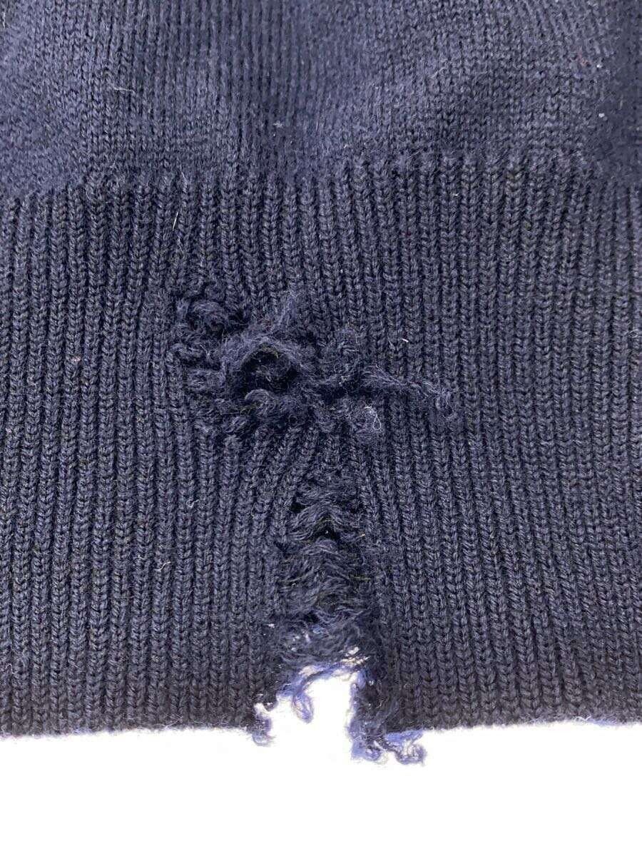 Comme des Garcons Homme Plus 1991 Distressed Wool Turtleneck Size US L / EU 52-54 / 3 - 7 Thumbnail