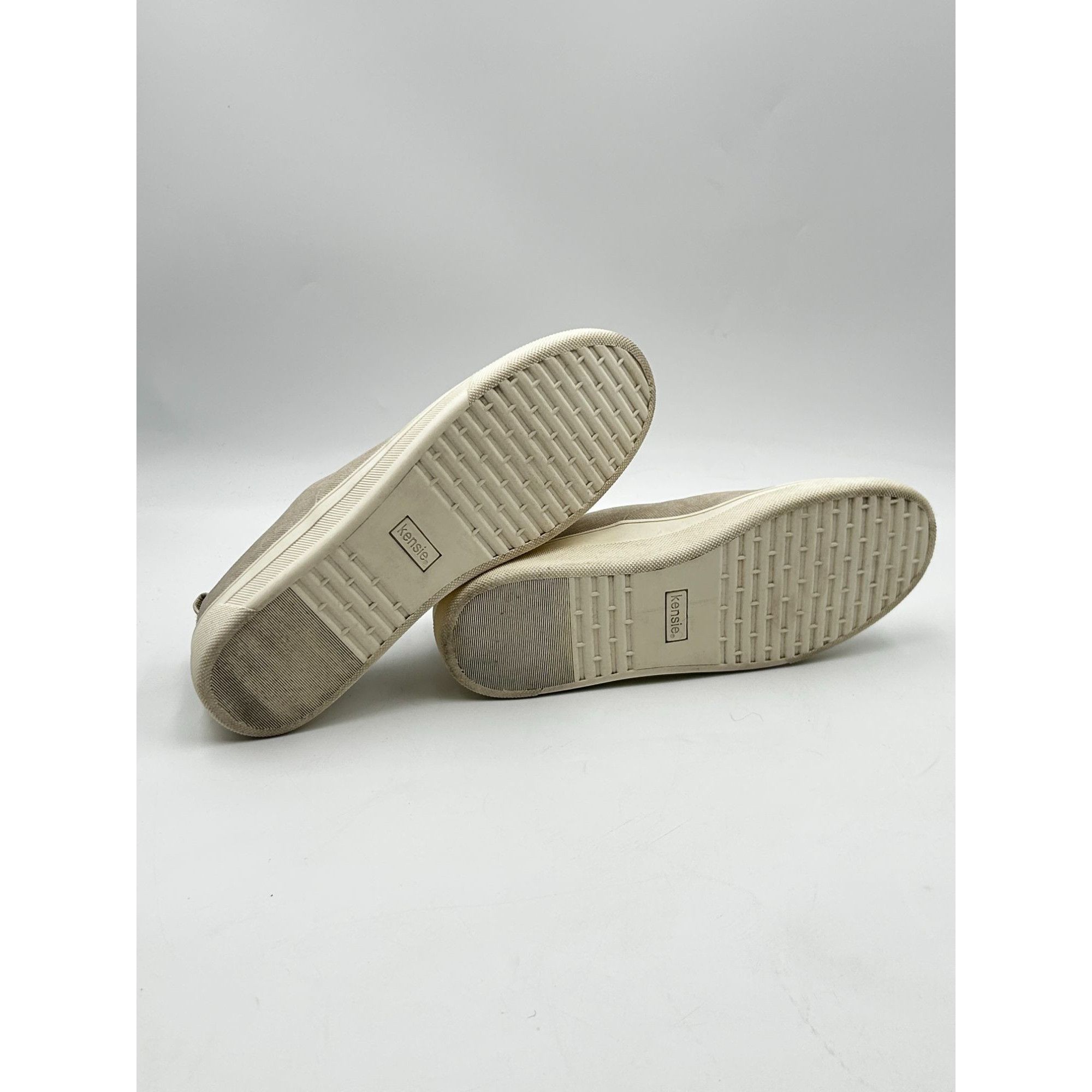 Other Kensie Salia Slip On Sneakers Women US 7 Beige Canvas Casual Size US 7 / IT 37 - 5 Thumbnail