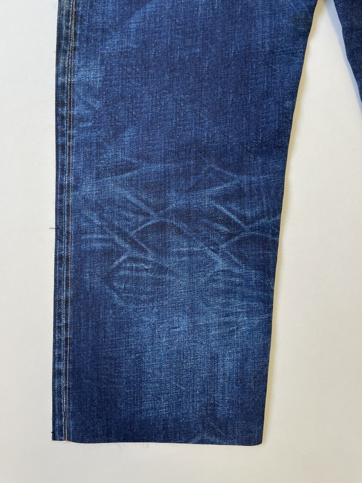 Junya Watanabe S/S ‘Trompe L'oeil’ Denim Printed Jeans Size US 30 / EU 46 - 21 Thumbnail