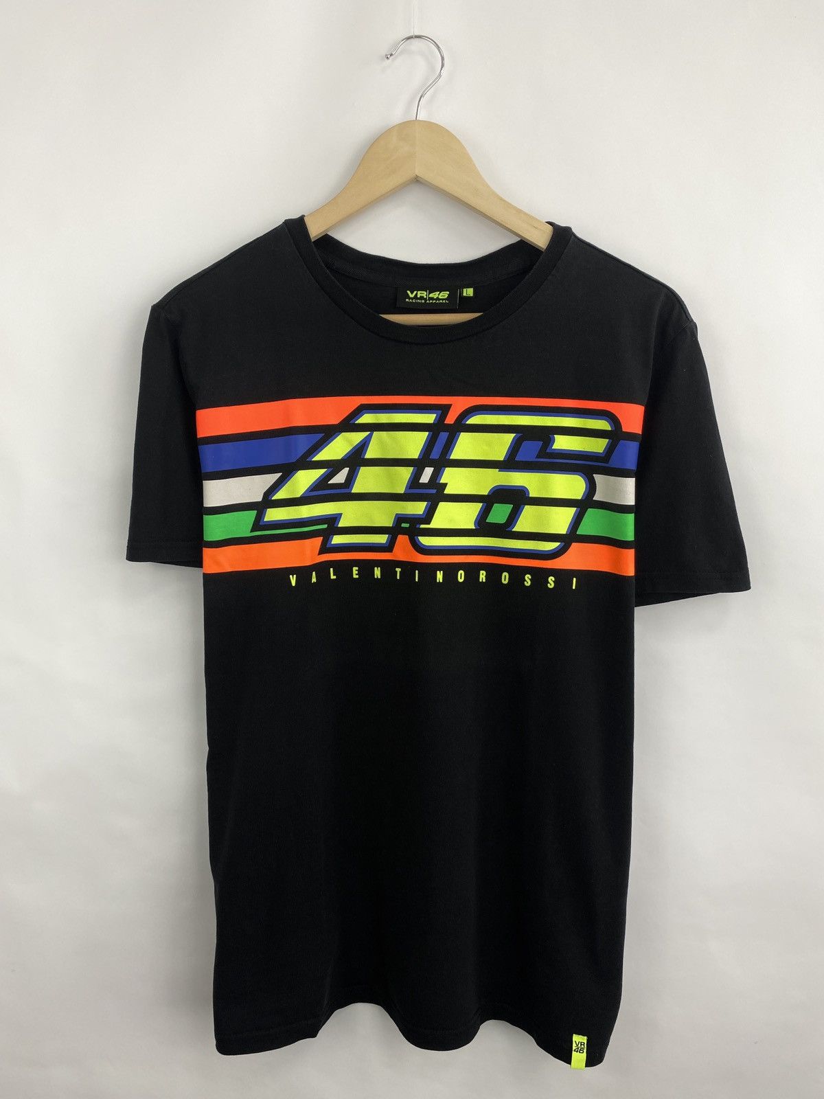 Yamaha Vintage VALENTINO ROSSI 46 World Champion t-shirt rare Size US L / EU 52-54 / 3 - 3 Thumbnail