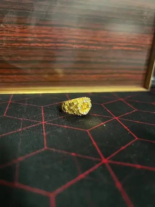 Other Gold CZ Stone Ring ( size 7-13) Size ONE SIZE - 2 Thumbnail