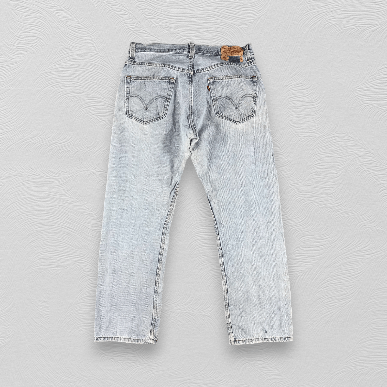 Levi's Vintage Levi's 505 Jeans Distress Regular Fit Denim KJ1435 Size US 34 / EU 50 - 2 Thumbnail