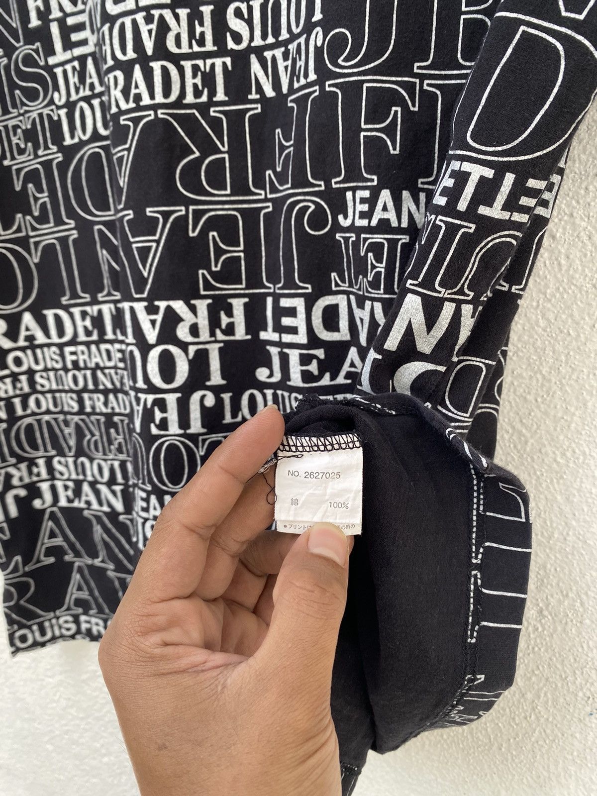 If Six Was Nine × Le Grande Bleu (L.G.B.) Y2k Designer Jean Louis Fradet Spell-out Full Print Size US L / EU 52-54 / 3 - 5 Thumbnail