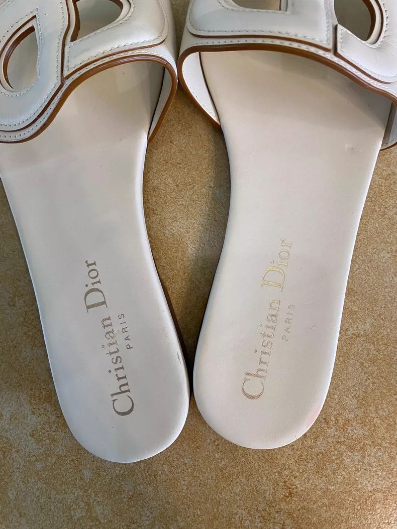 Dior Dior CD Logo Flat Slip-2505 Size US 9 / EU 42 - 4 Thumbnail