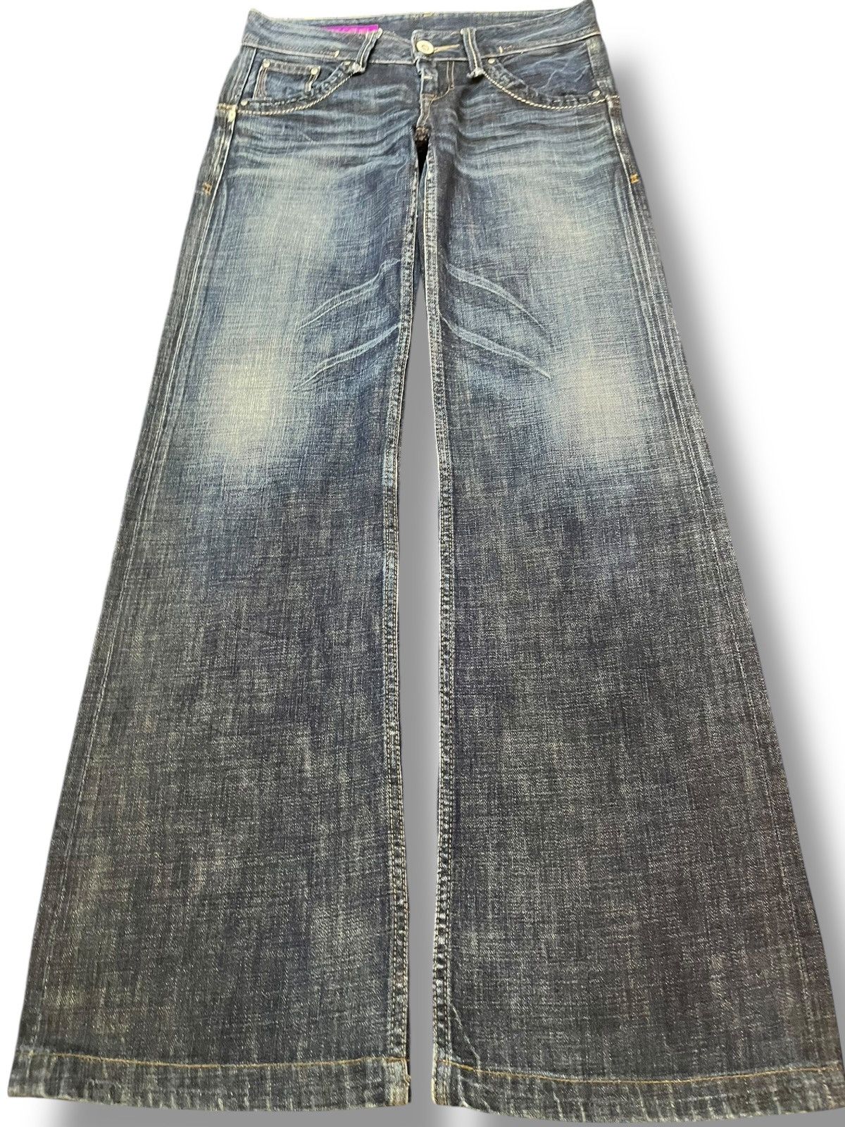 Thom Sweeney Vintage Sweet Camel Flare Bootcut Denim Size US 29 - 1 Thumbnail