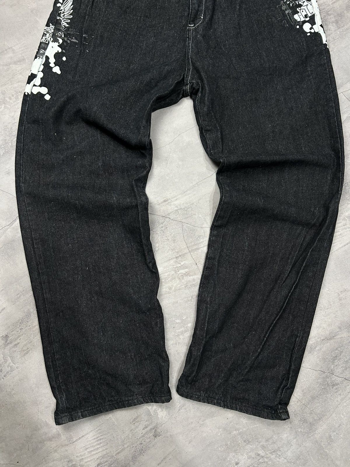 Vintage Vintage Y2K Akdemiks Embroidered Baggy Jeans Size US 36 / EU 52 - 10 Thumbnail