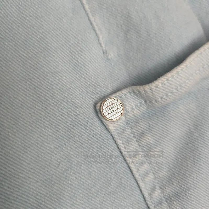 Chanel Chanel Blue Denim Skirt for Women . Size 28" / US 6 / IT 42 - 6 Thumbnail