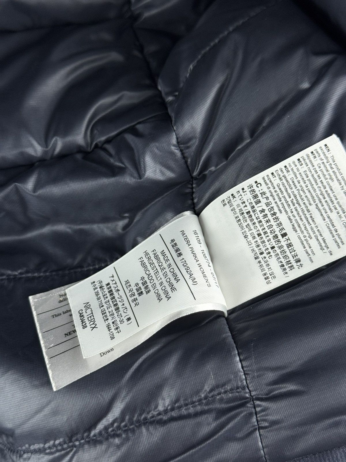 Arc'teryx Arc’teryx Patera Parka Gore Tex Women’s Down Jacket Navy Size M / US 6-8 / IT 42-44 - 12 Thumbnail