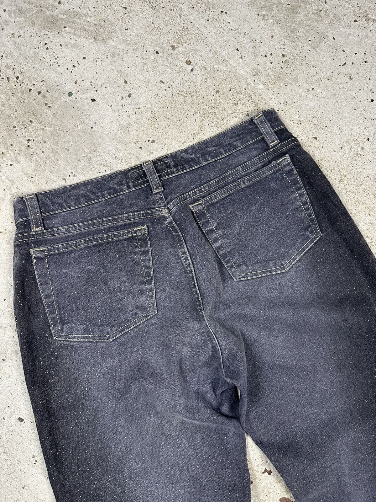 Roberto Cavalli Vintage 90s Roberto Cavalli Brocade Denim Pants Jeans Size 30" / US 8 / IT 44 - 18 Thumbnail