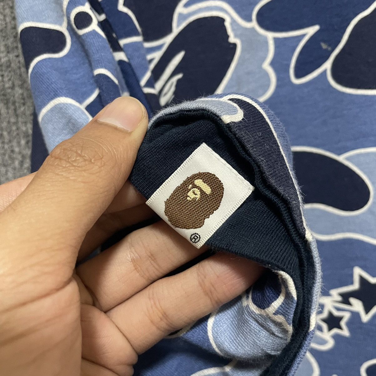 Bape × Nigo Bathing Ape by Nigo Sta Camo Reversible Tee Size US M / EU 48-50 / 2 - 7 Thumbnail