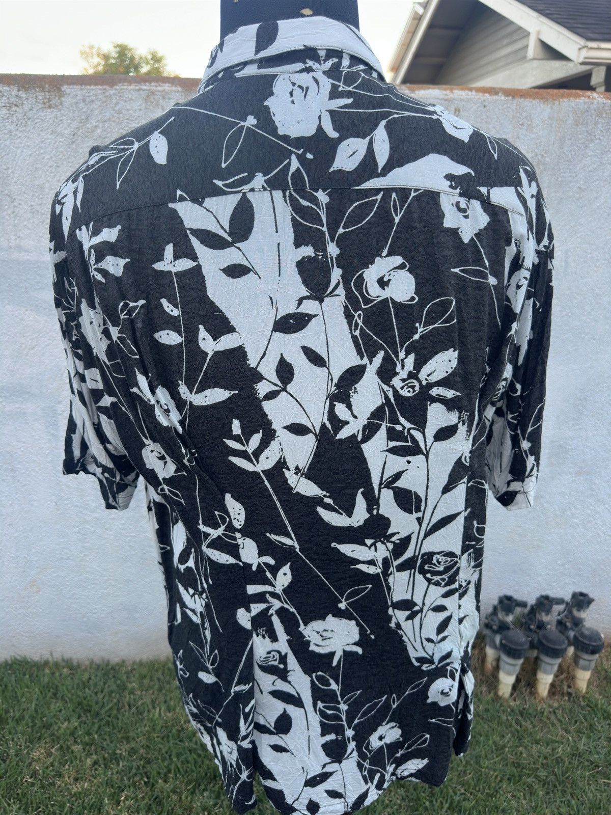 Jams World PreOwned Jams World Hawaiian Print Black/White Men's XL Size US XL / EU 56 / 4 - 2 Thumbnail