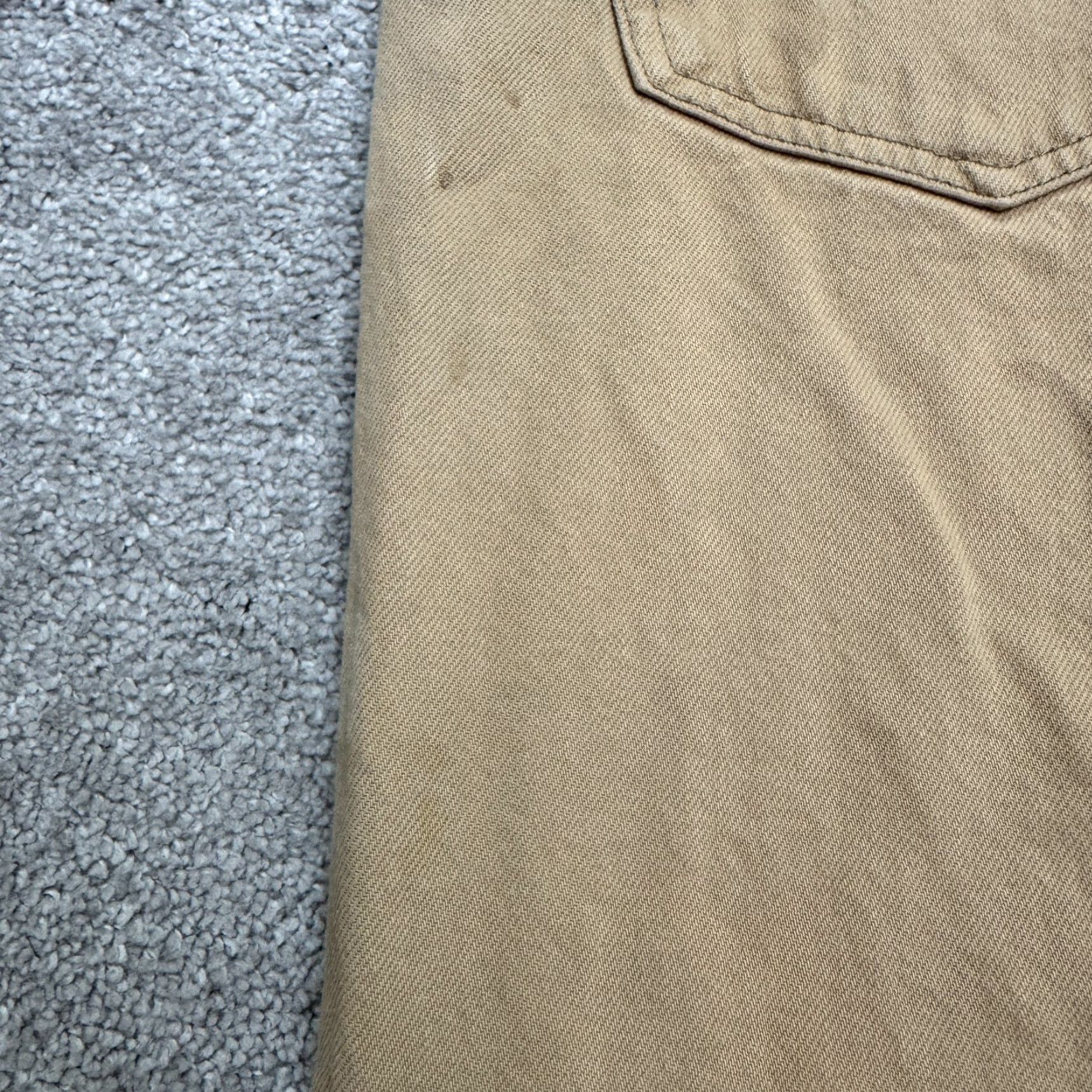 Levi's Levi's 501 Jeans Mens 38x34 Denim Straight Button Fly Brown Cotton Vintage? No (but check) No Size US 38 / EU 54 - 6 Thumbnail