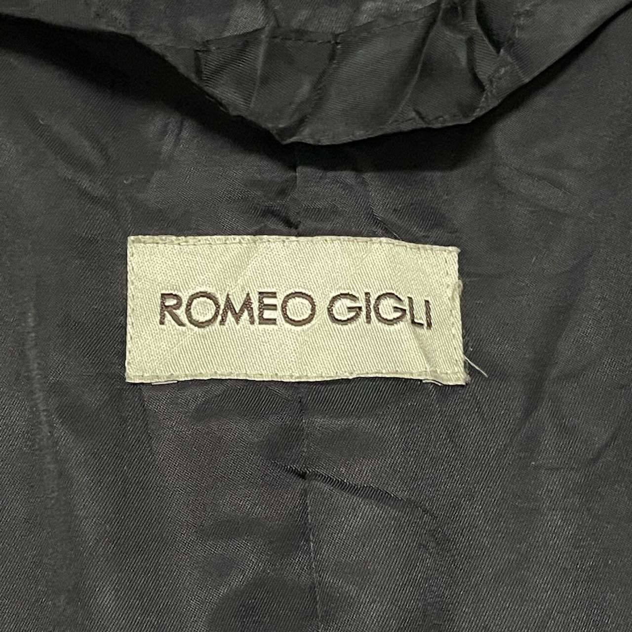 Romeo Gigli Vintage Romeo Gigli Wool Hooded Coat Size US L / EU 52-54 / 3 - 9 Thumbnail