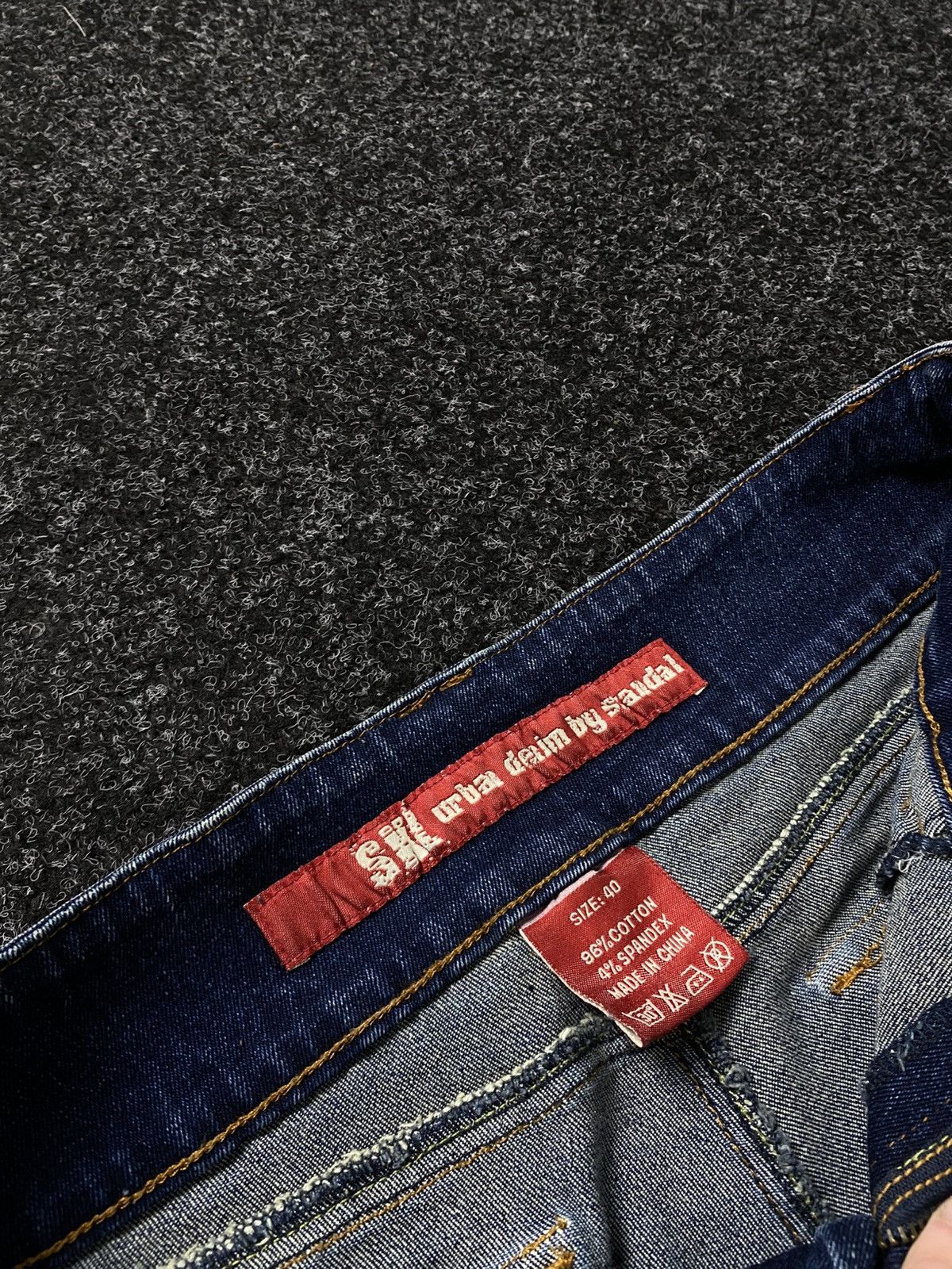 Hysteric Glamour × If Six Was Nine × Le Grande Bleu (L.G.B.) Vintage 90s japan flared mid wash denim y2k style Size 31" - 8 Thumbnail