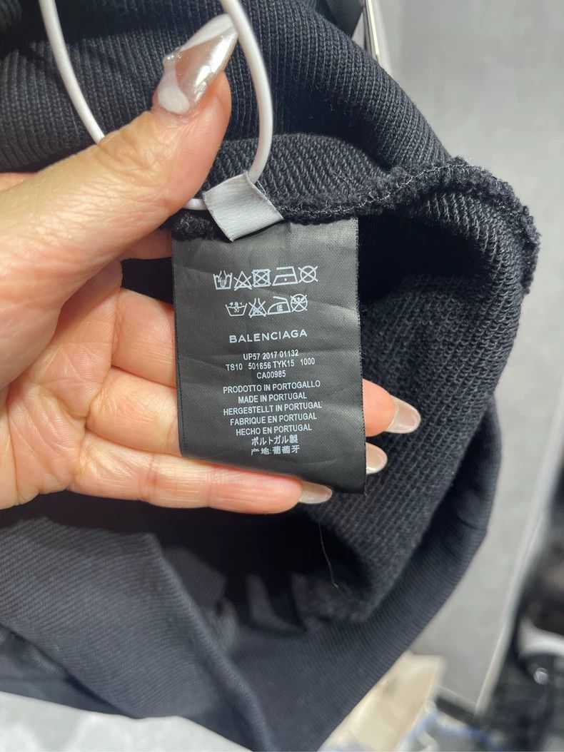 Balenciaga Balenciaga City Limited Hooded Sweatshirt, Size XS, Black Size US XS / EU 42 / 0 - 4 Thumbnail