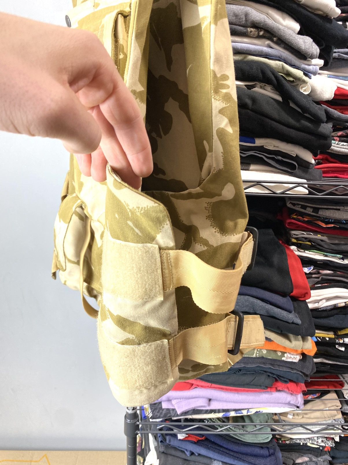 Vintage 💥Rare! Vintage Camouflage Avant Gard Military Vest Size US M / EU 48-50 / 2 - 10 Thumbnail