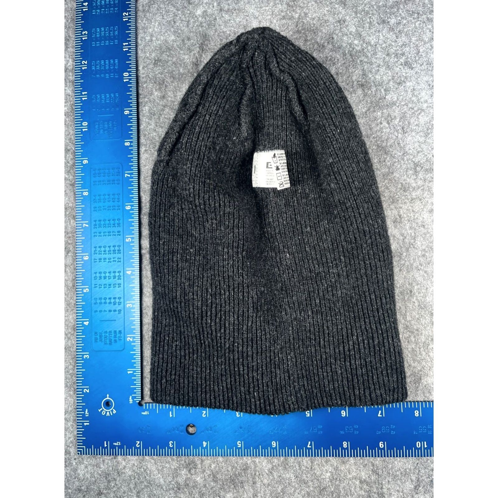 Vintage Bula Beanie Toque Unisex Adults One Size Dark Gray Knit Wool Blend Ski Outdoor Hats Size ONE SIZE - 6 Thumbnail