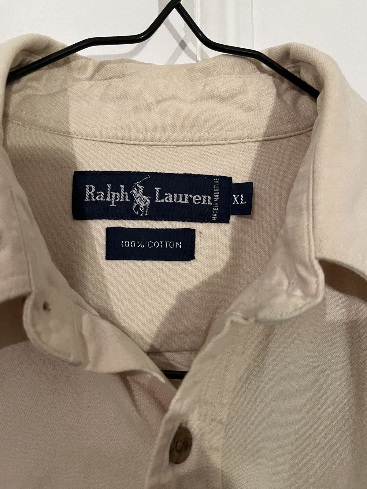 Polo Ralph Lauren Vintage Ralph Lauren long sleeve button up shirt Size US XL / EU 56 / 4 - 3 Thumbnail