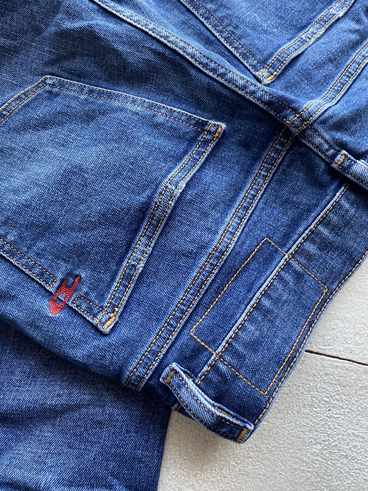 20471120 × Diesel Diesel Skinny Opium Luxury Designer Denim Jeans Gothic Punk Size US 29 - 12 Thumbnail