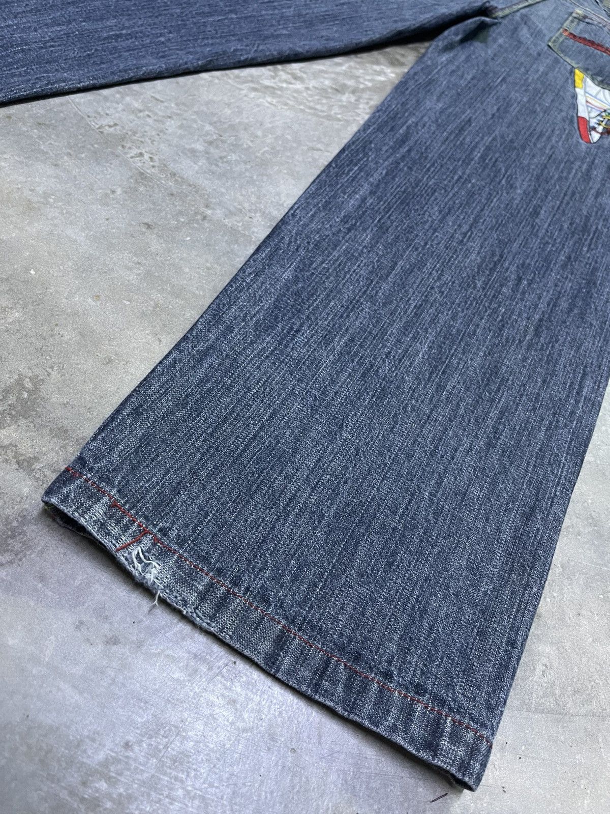 If Six Was Nine × Japanese Brand Baggy Jeans Japan Qruel Size US 29 - 12 Thumbnail