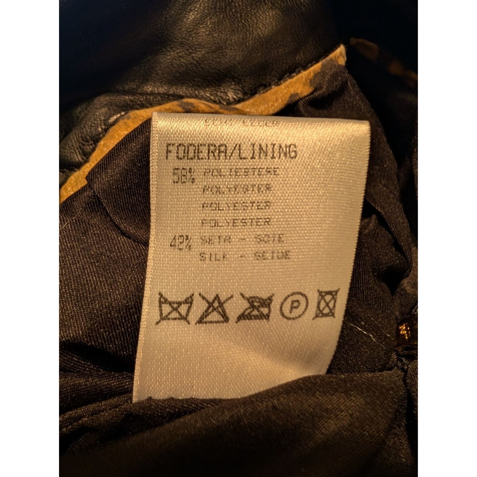 Roberto Cavalli Roberto Cavalli Black Leather Pants Italy Flare Zipper Small Size 28" / US 6 / IT 42 - 13 Thumbnail